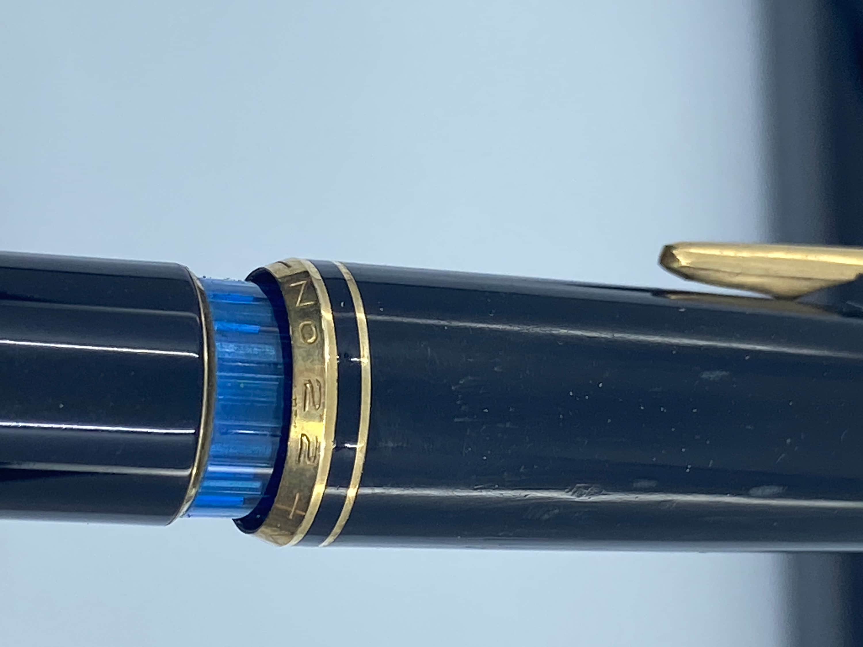 Stylo Plume Waterman Perspective Et Briquet - Modèle Noir, Plume Or 18K - Rare Et D'occasion