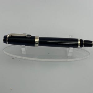 Montblanc Bohème Balpen - Zwarte Steen - Rollerball - Zwarte Edelhars