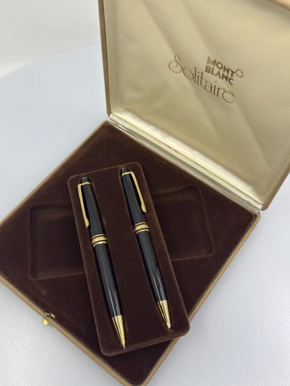 MONTBLANC マイスターシュテュック ボールペン、シャーペン セット モンブラン マイスターシュテュック ボールペン＆シャープペンシル