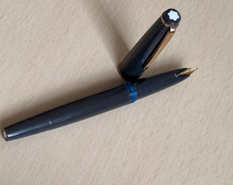 Montblanc 34 Fountain Pen – 1960s Vintage, 14K Gold Inlaid Nib