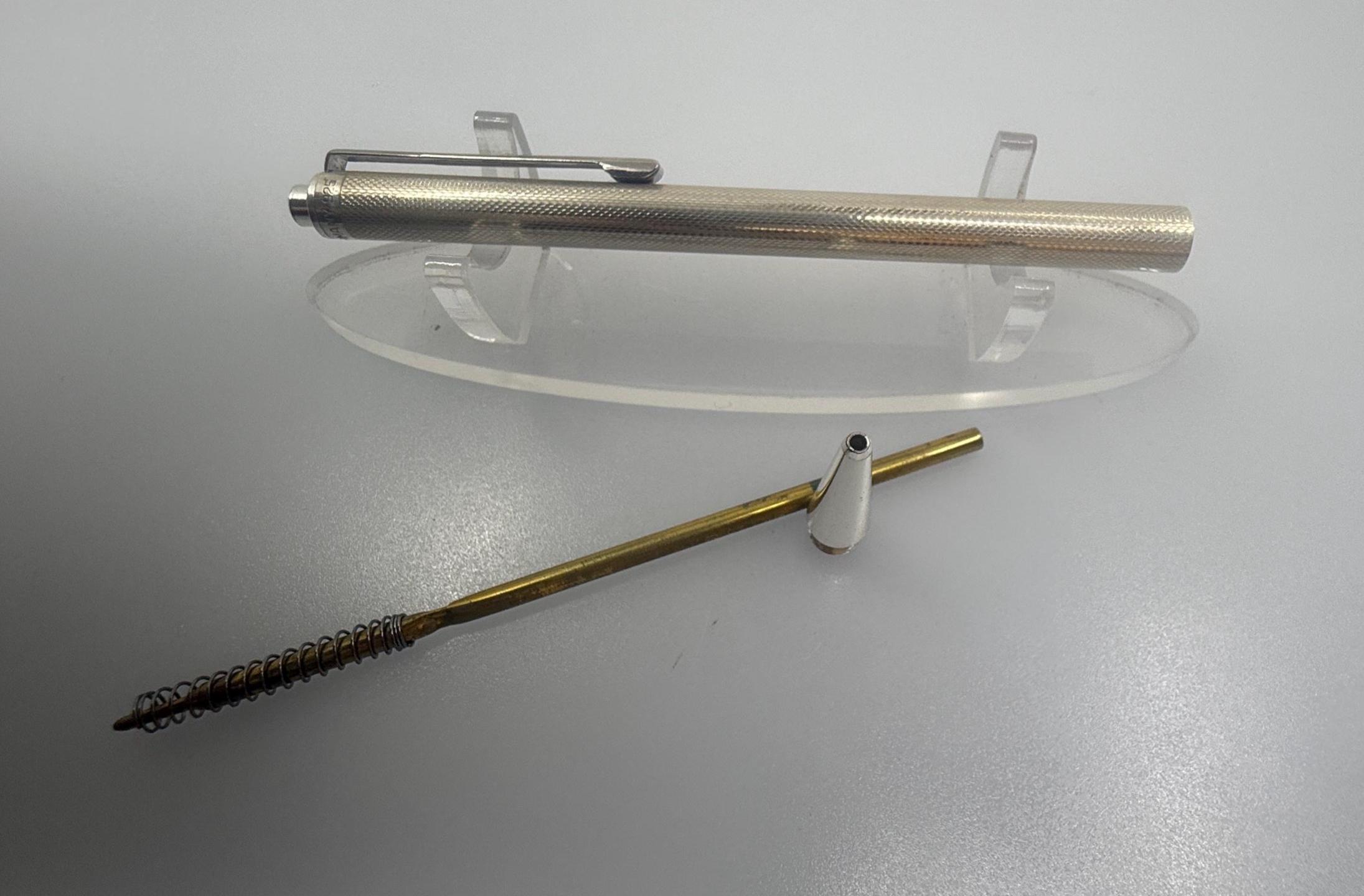 Vintage USUS Germany Sterling Silver 925 Ballpoint Pen – Guilloché
