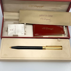 penna S.T Dupont Gatsby - Lacca nera cinese con certificato