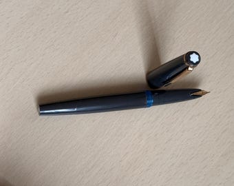 Montblanc 34 Fountain Pen – 1960s Vintage, 14K Gold Inlaid Nib