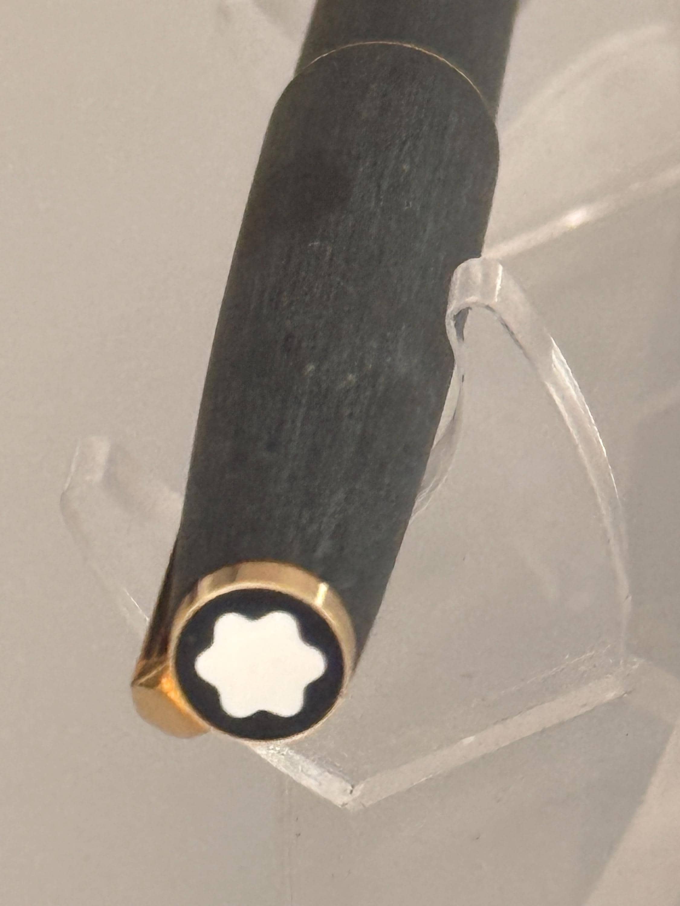 Vintage Montblanc 220 Fountain Pen, 585 14K Gold Nib, Brushed