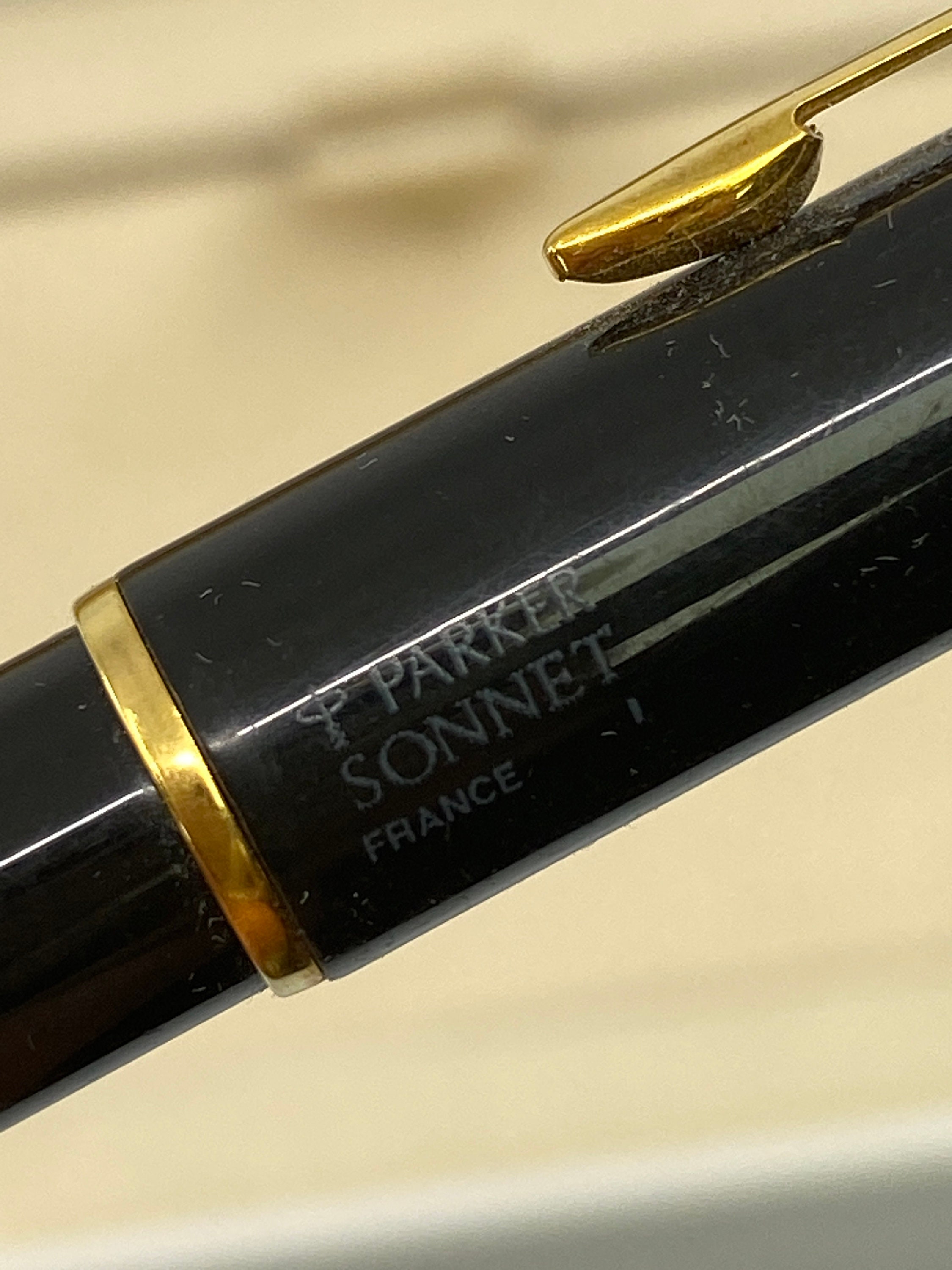 Vintage Parker Sonnet Ballpoint Pen Made in France - Etsy Canada