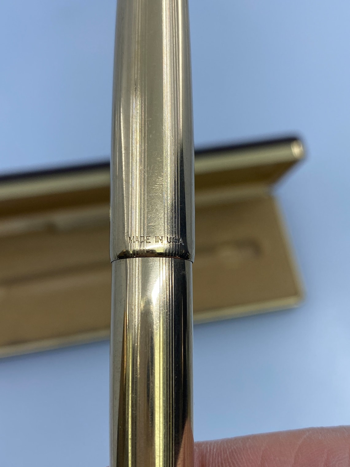 Parker 61 Fountain Pen 1/10 12K Gold Filled Made in USA Vintage Pearl ...