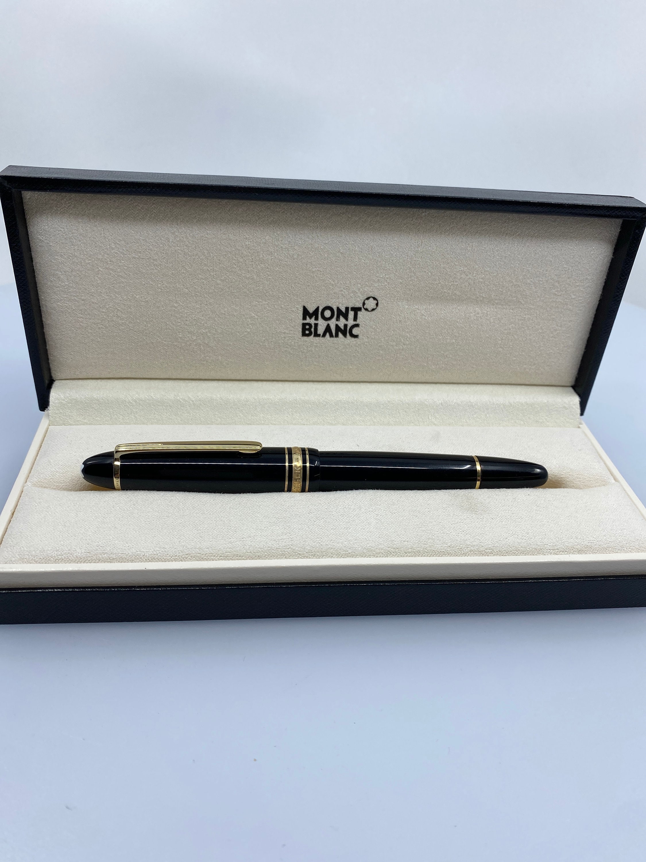 Montblanc Meisterstück 146 Gold-coated Fountain Pen - Etsy