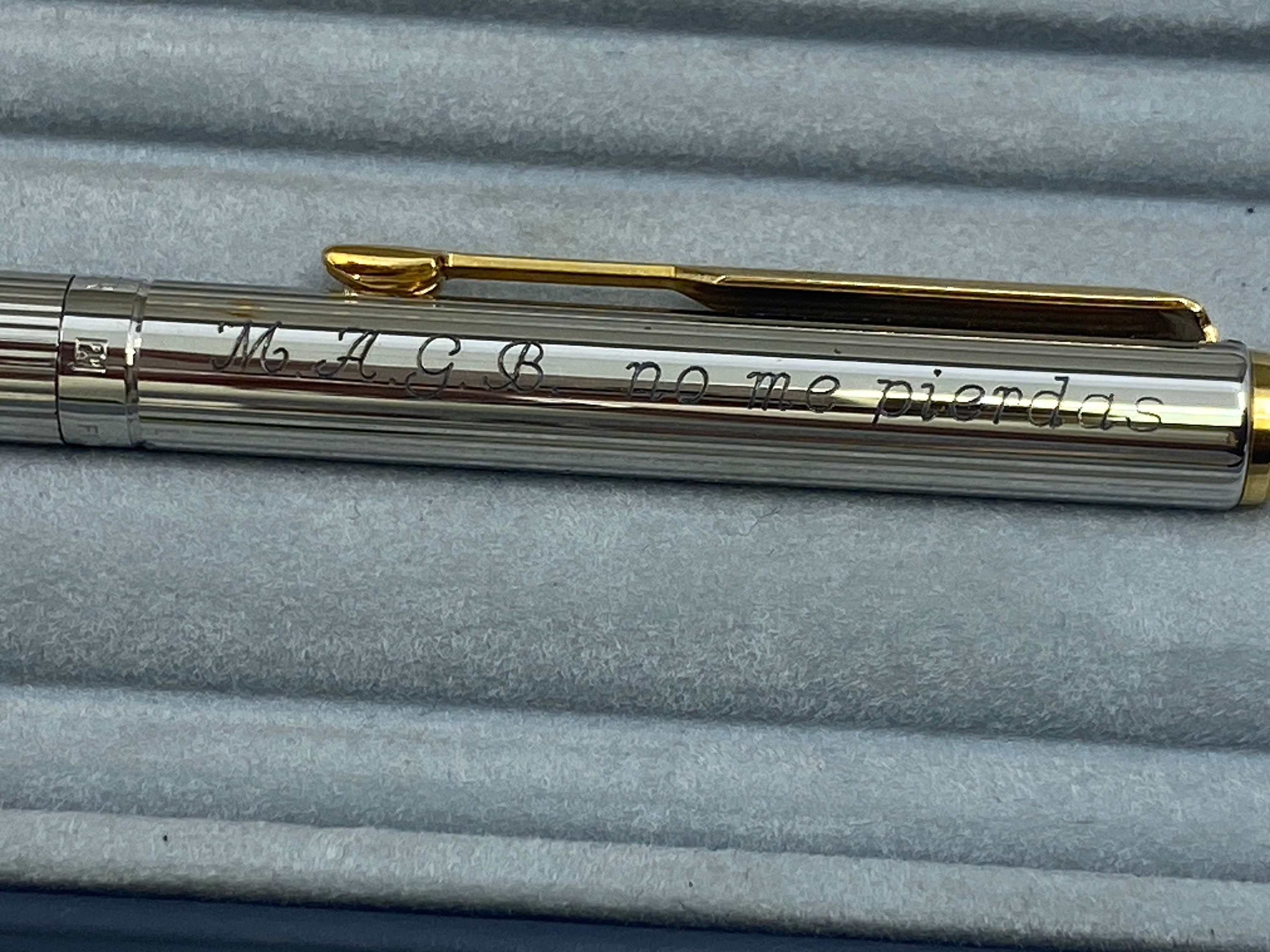 Penna A Sfera Parker Classic – Acciaio Inox Con Finiture Cromate, Inchiostro Blu - Foto 5