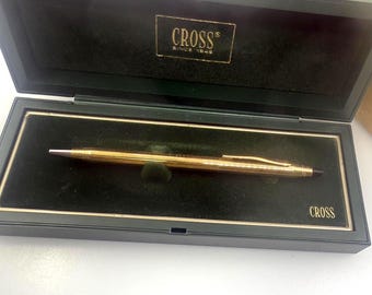 ヴィンテージ クロス ゴールドメッキ ボールペン、デッドストック