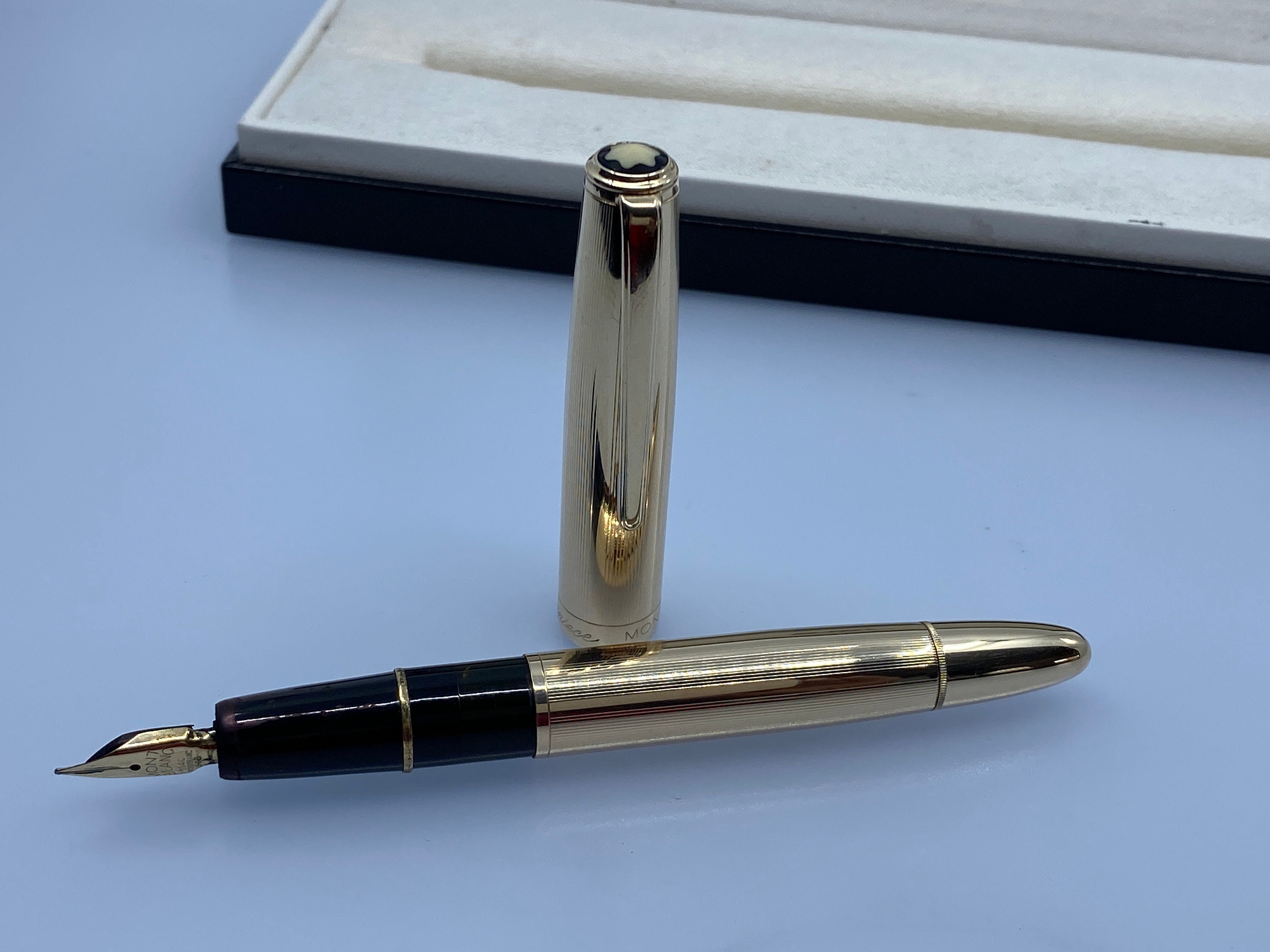 モンブラン　万年筆【ヴィンテージ】 ヴィンテージ モンブラン 744N 万年筆 - 14Kゴールド、ピストン