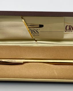 Vintage Cross 1/20 10K Gold Filled Ballpoint Pen Made in Ireland