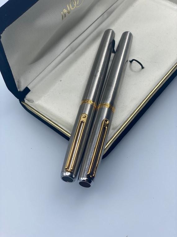 Inoxcrom Pen and Mechanical Pencil Set From the 1980s - Never Used