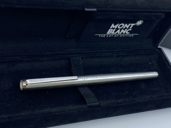 筆記具 MONTBLANC noblesse Montblanc Noblesse Vintage Stainless Steel - Luxury Pen, Used, in