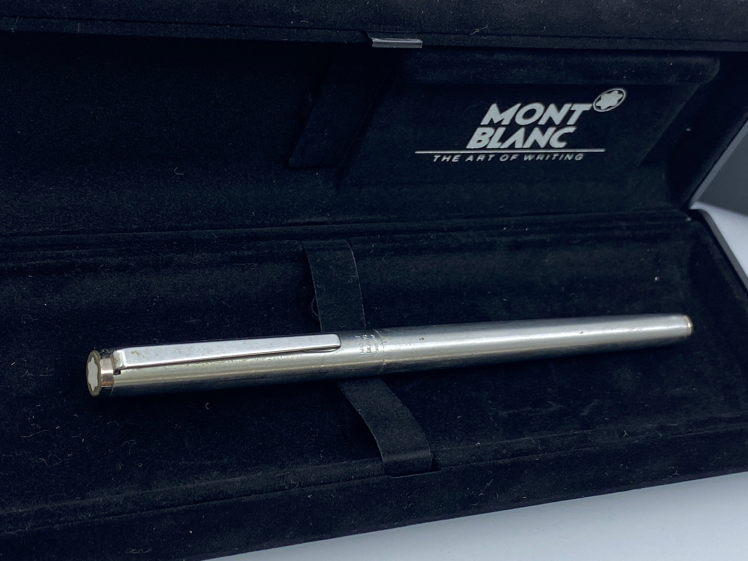モンブラン ノブレス ヴィンテージ ステンレススチール - 高級ペン