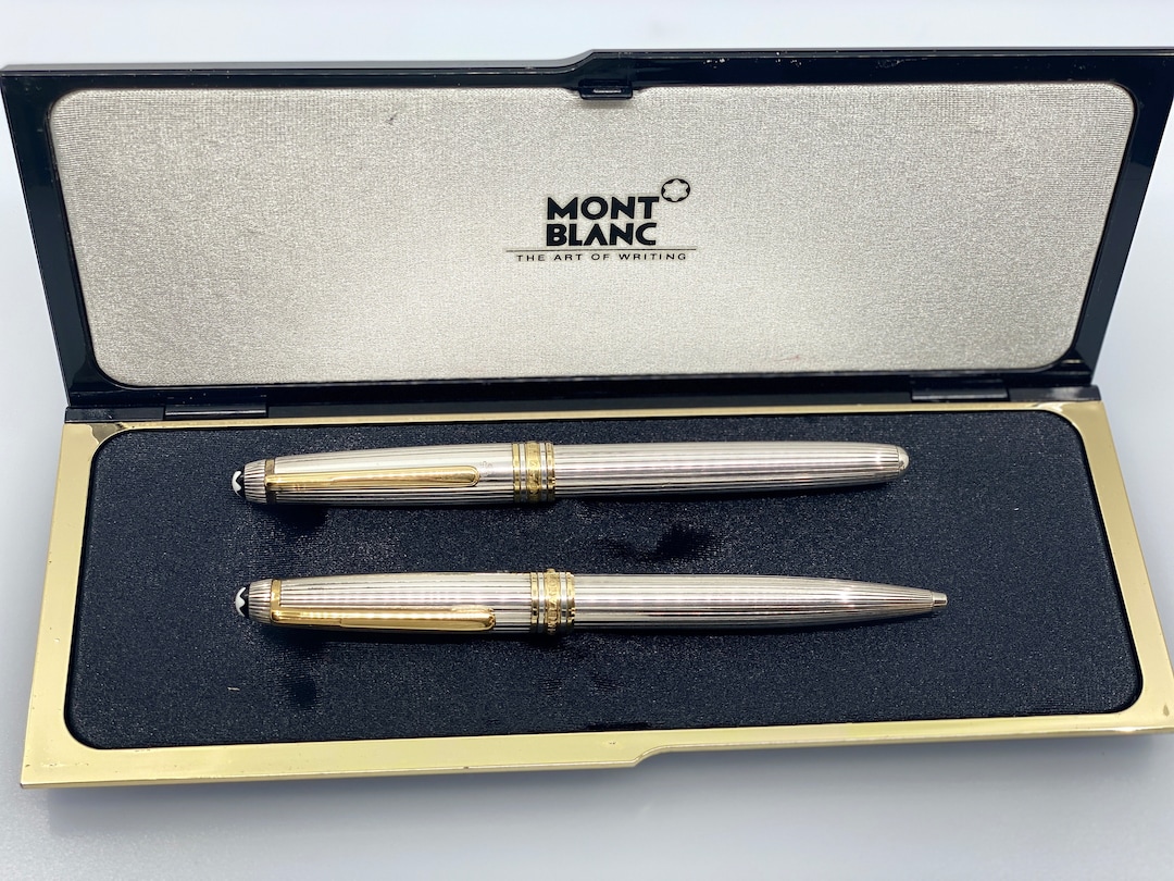 Montblanc 147 'traveller' Solitaire Silver: A Collector's Jewel in