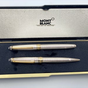 Montblanc 147 'Traveller' Solitaire Silver: uma joia colecionável em caneta e esferográfica