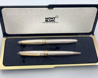 MONTBLANC 万年筆  スターリングシルバー  ペン先18K ／4810 モンブラン ロレンツォ・デ・メディチ 限定版 4810 – スターリング