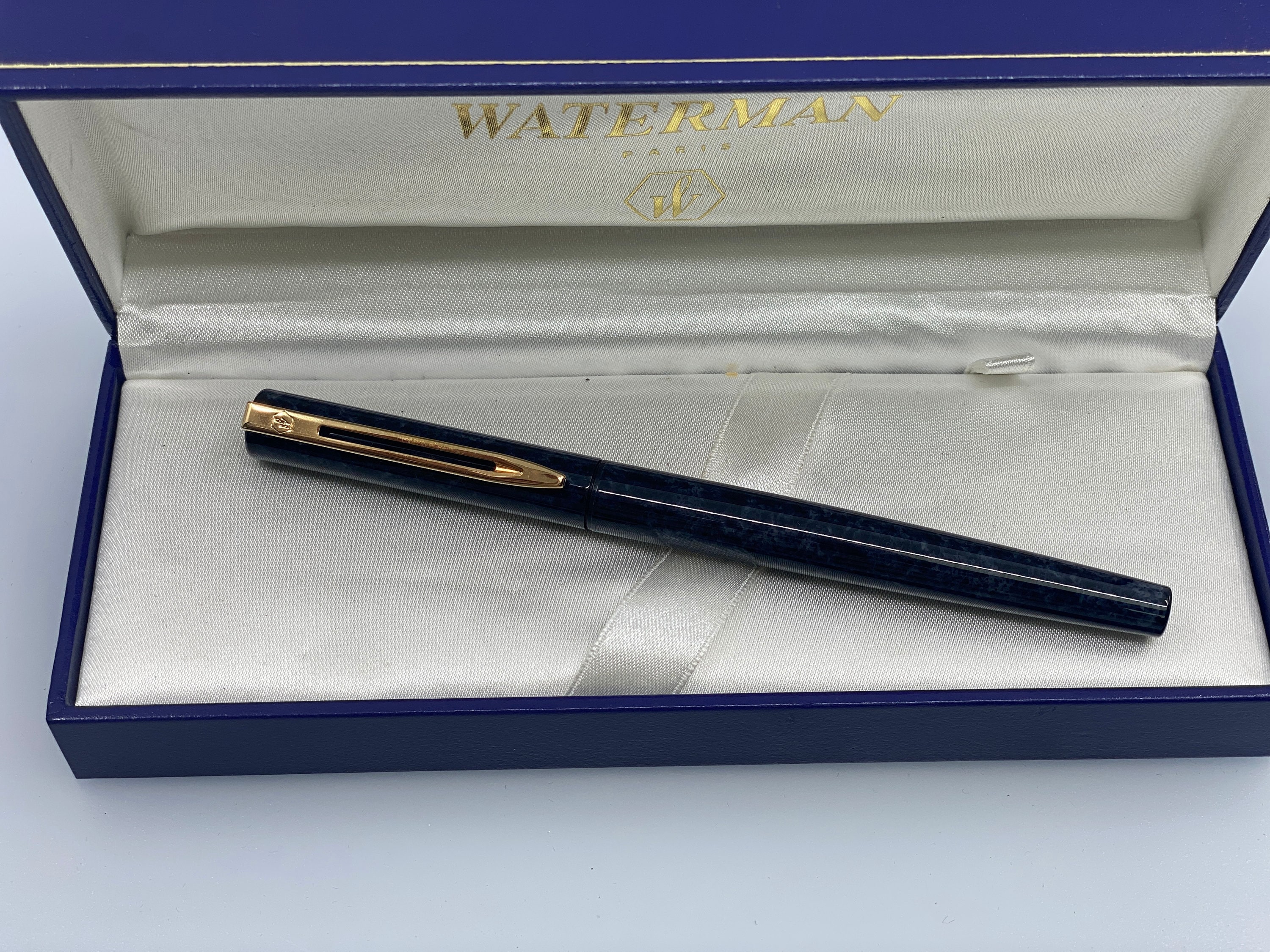 Écrin/boîte Ancien Pour Stylo Plume Waterman - Années 1960/1970, Occasion, Pour Collection Ou Présentation