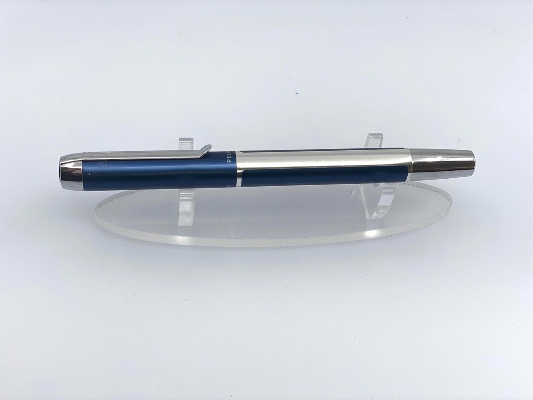 Pelikan Pura P40 Fountain Pen, Aluminum Body, Stainless Steel Nib