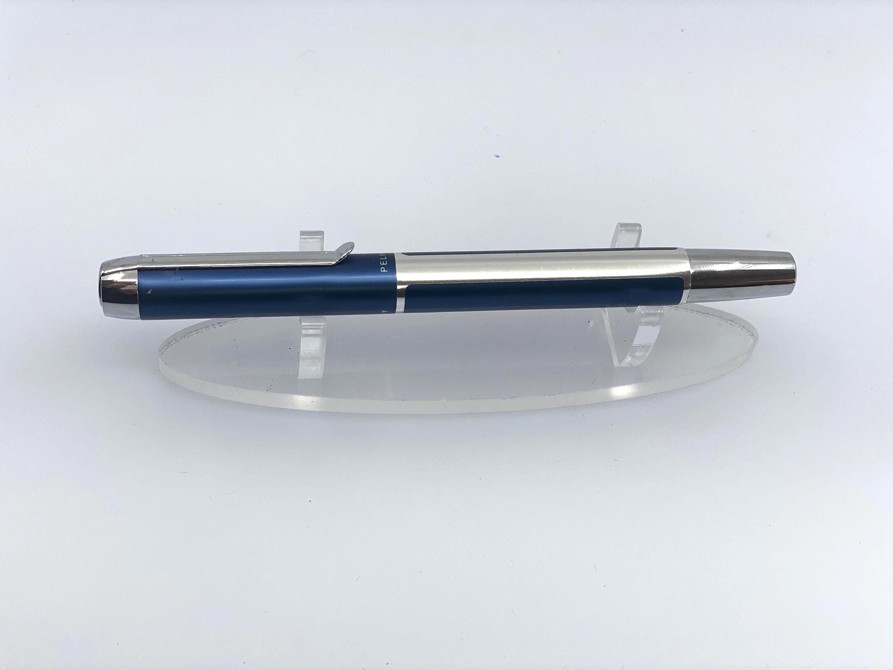 Pelikan Pura P40 Fountain Pen, Aluminum Body, Stainless Steel Nib
