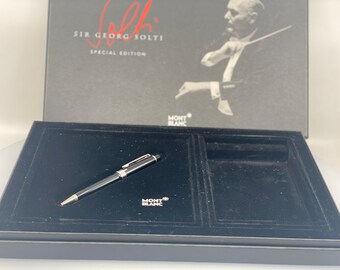 Montblanc Masterpiece Pen Sir Georg Solti Special Edition - With