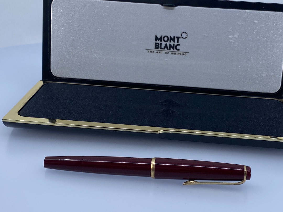 モンブラン クラシック ボルドー 万年筆 14K ゴールド ペン先