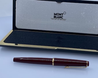 Montblanc Classic Bordeaux Fountain Pen with 14K Gold Nib