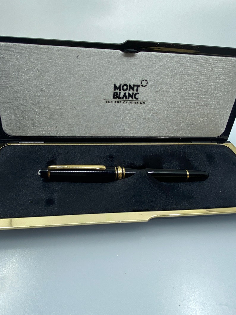 Montblanc Meisterstück 144: Classic Elegance in Fountain Pen from 1989 image 9