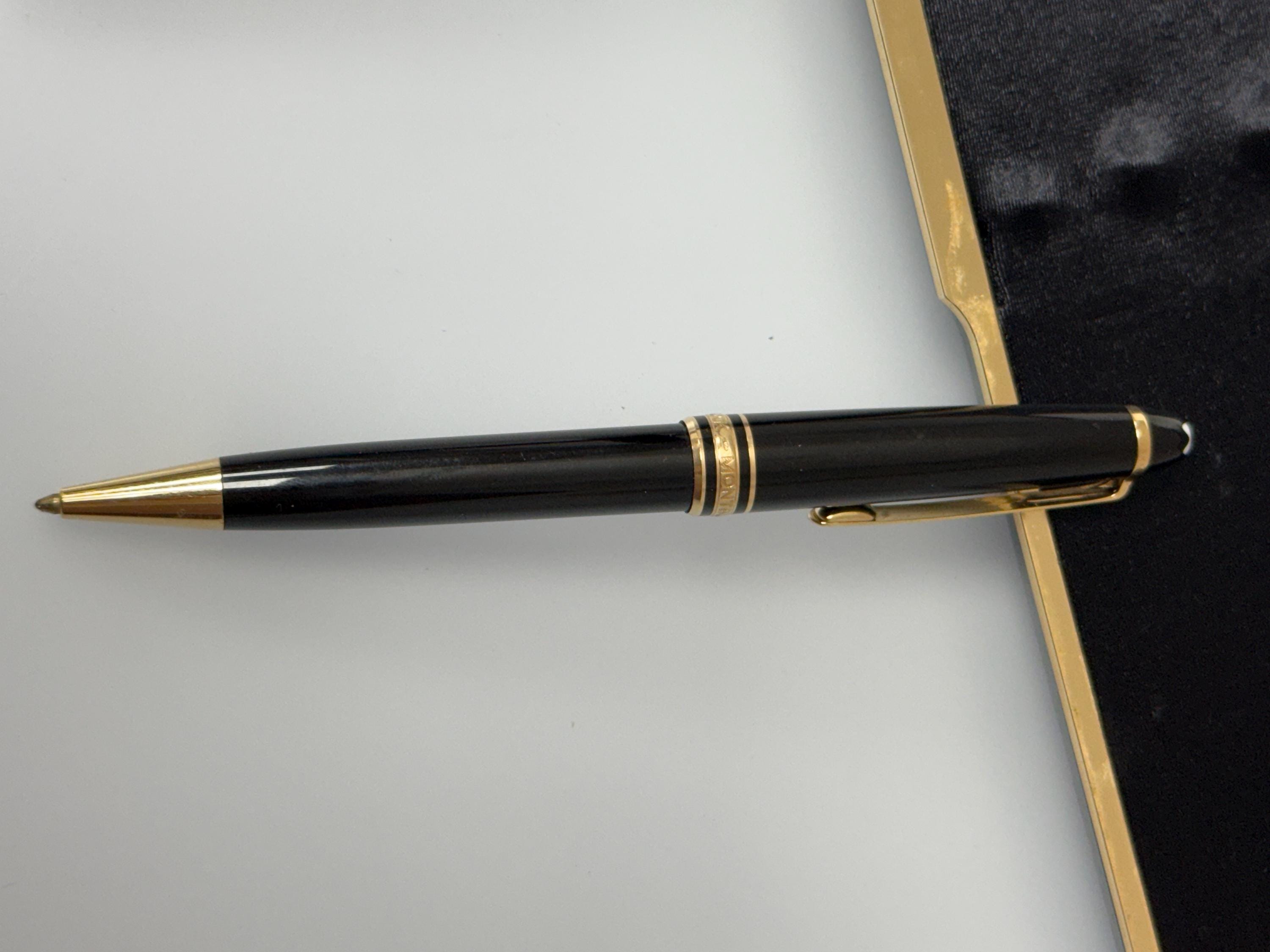 モンブラン マイスターシュテュック セット、万年筆 14Kゴールドペン先