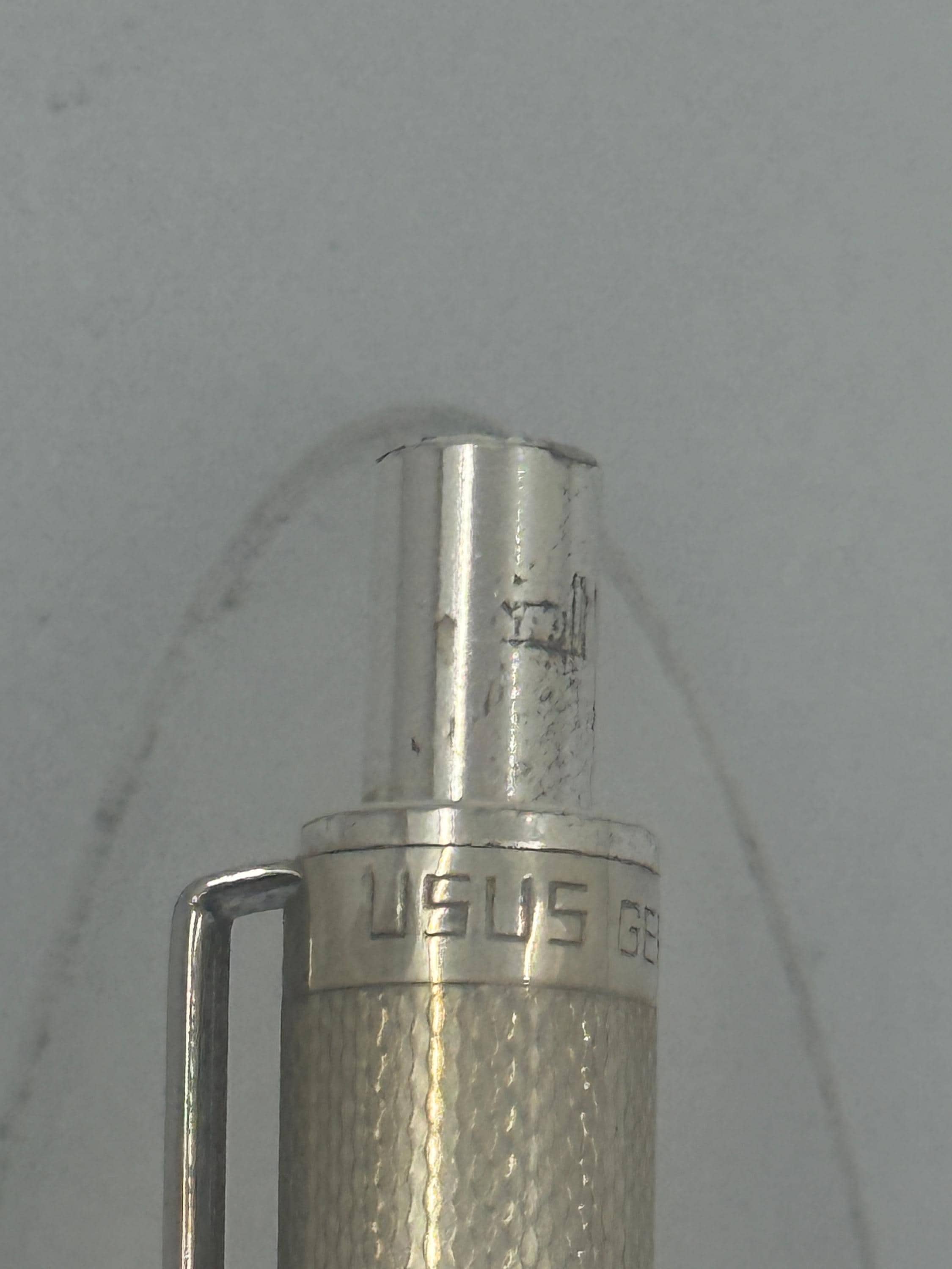Vintage USUS Germany Sterling Silver 925 Ballpoint Pen – Guilloché
