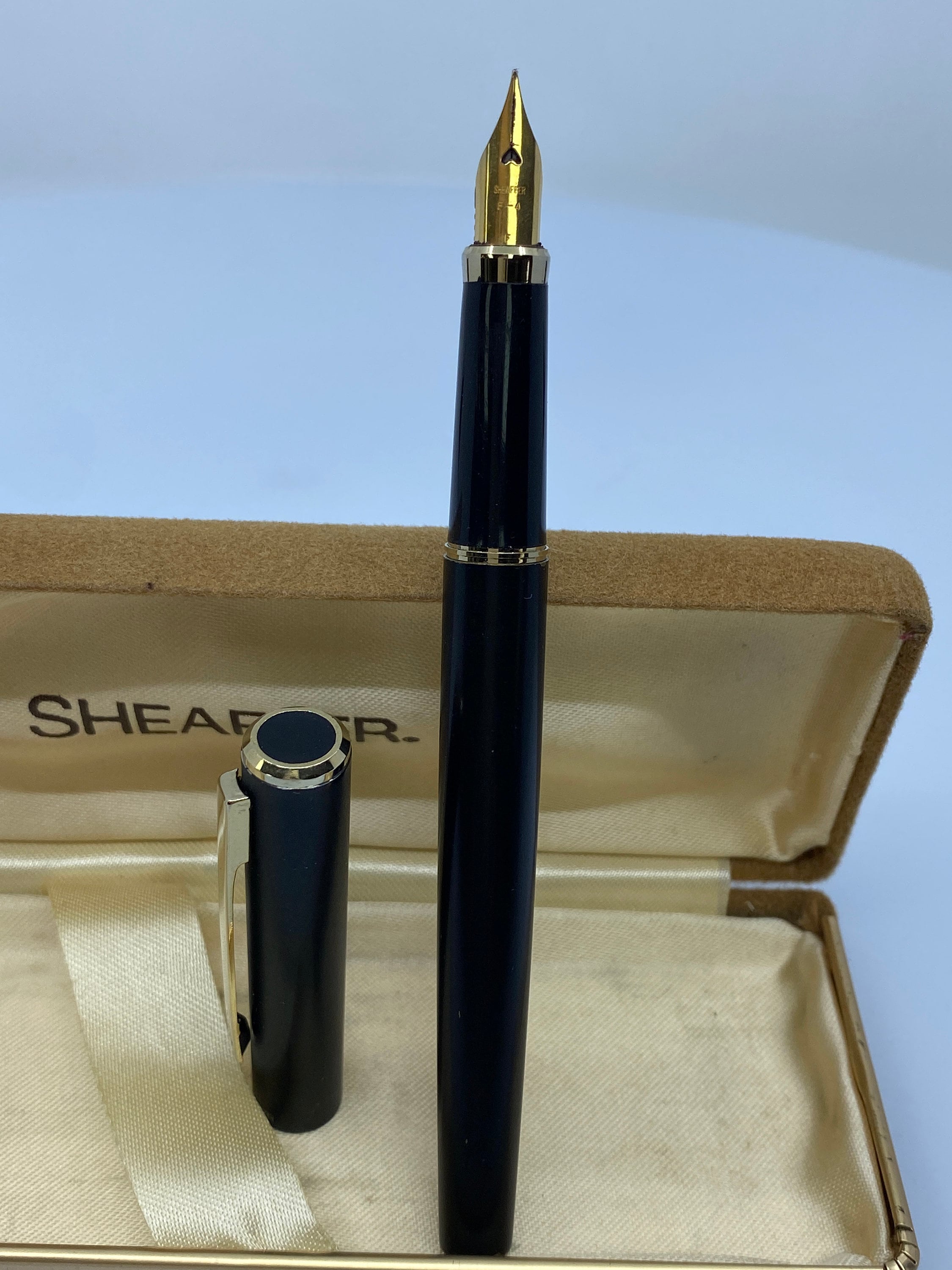 ヴィンテージ シェーファー セーラー センチネル 万年筆 ブラック