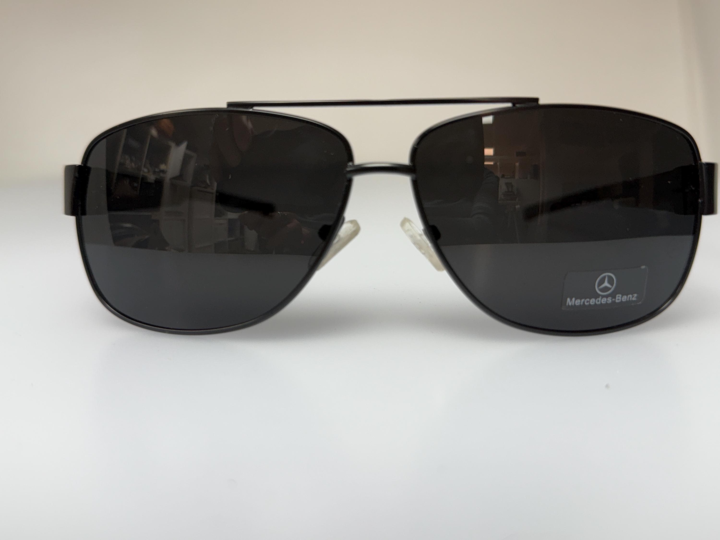 Mercedes-benz Vintage Sunglasses MB 618 B3 – Black Frame – Logo