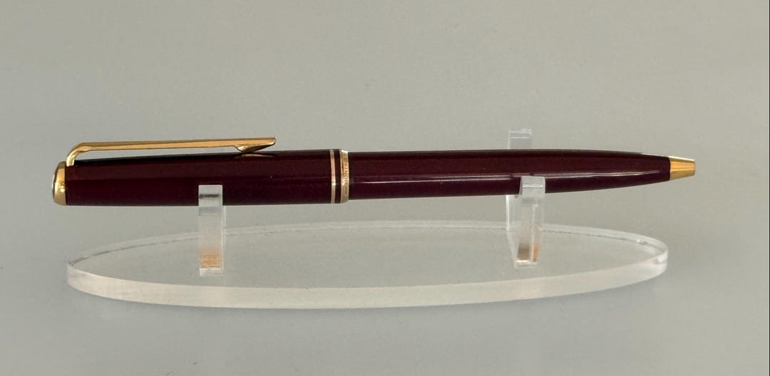 Montblanc Classic Germany Bordeaux Ballpoint Pen, Burgundy Resin