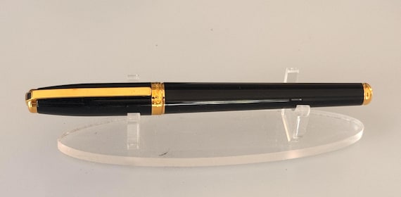 S.T.デュポン フィデリオ ブラック ラッカー ド シーヌ 万年筆、14K EF