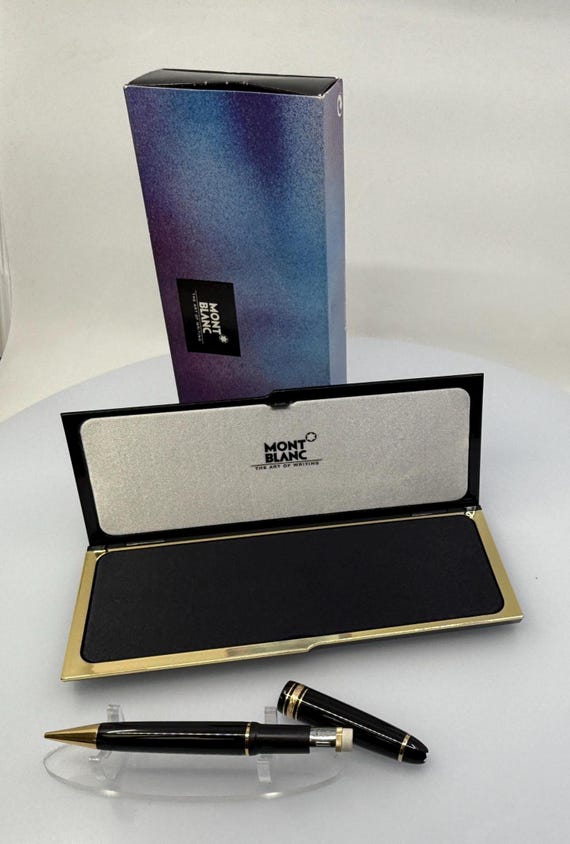 Montblanc Meisterstück 146 Mechanical Pencil, Gold Trim, Serial