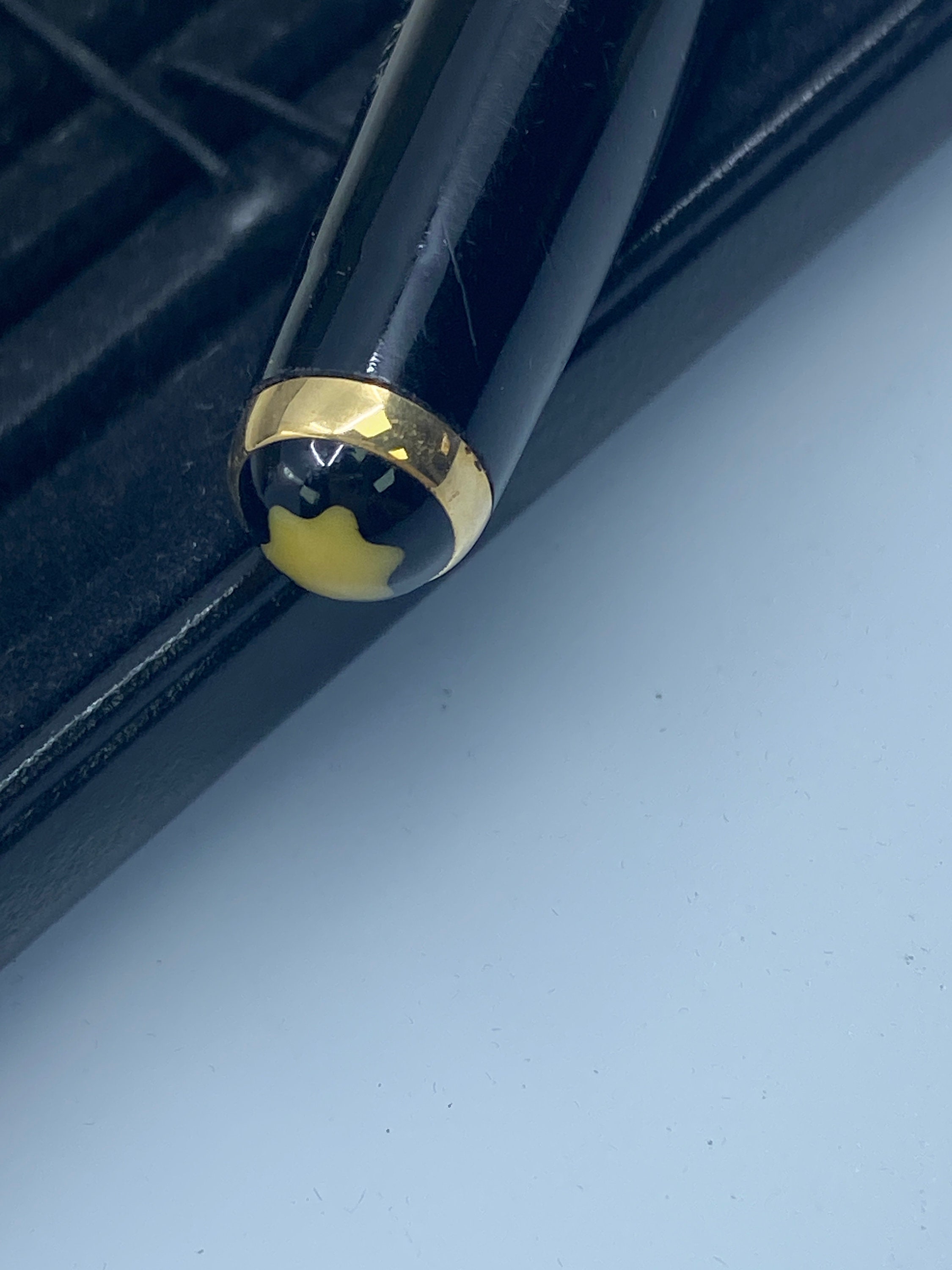 モンブラン 1950年代 ヴィンテージ万年筆、14K 太字斜めペン先