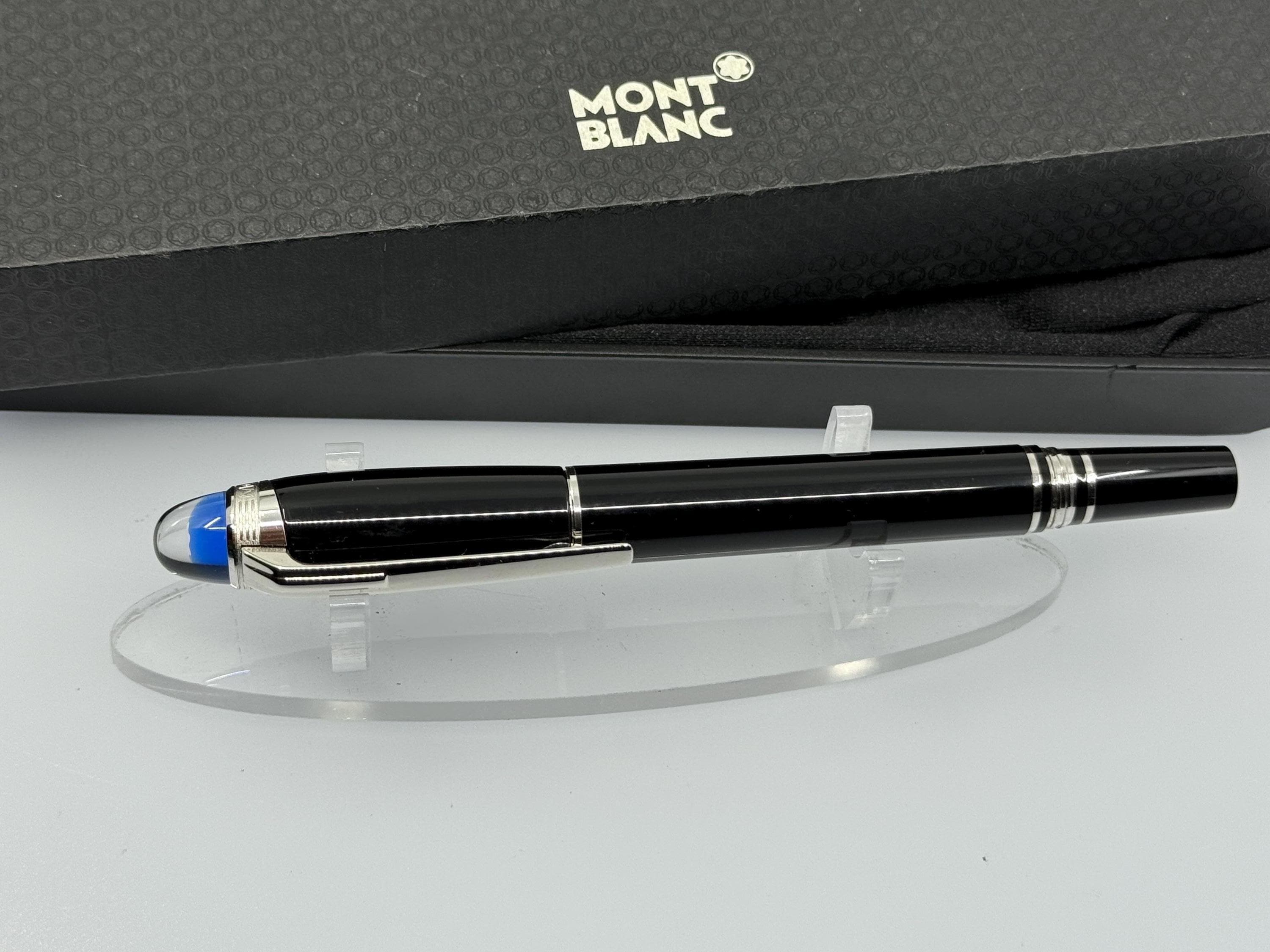 Montblanc Starwalker Midnight Black Fountain Pen, 14K M Gold Nib