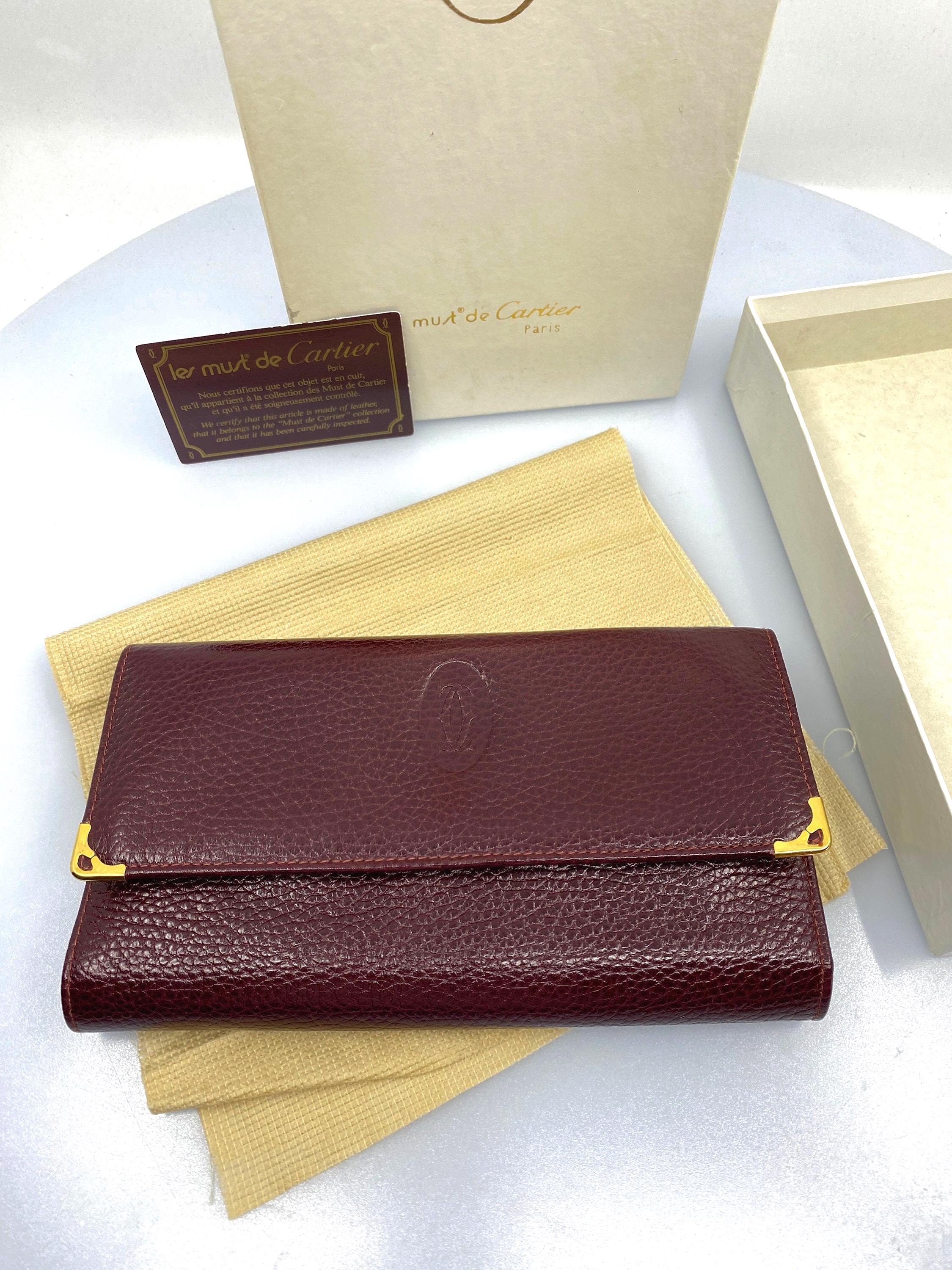 小物 Cartier Must de Cartier Wallet Full Set Wallet, Must