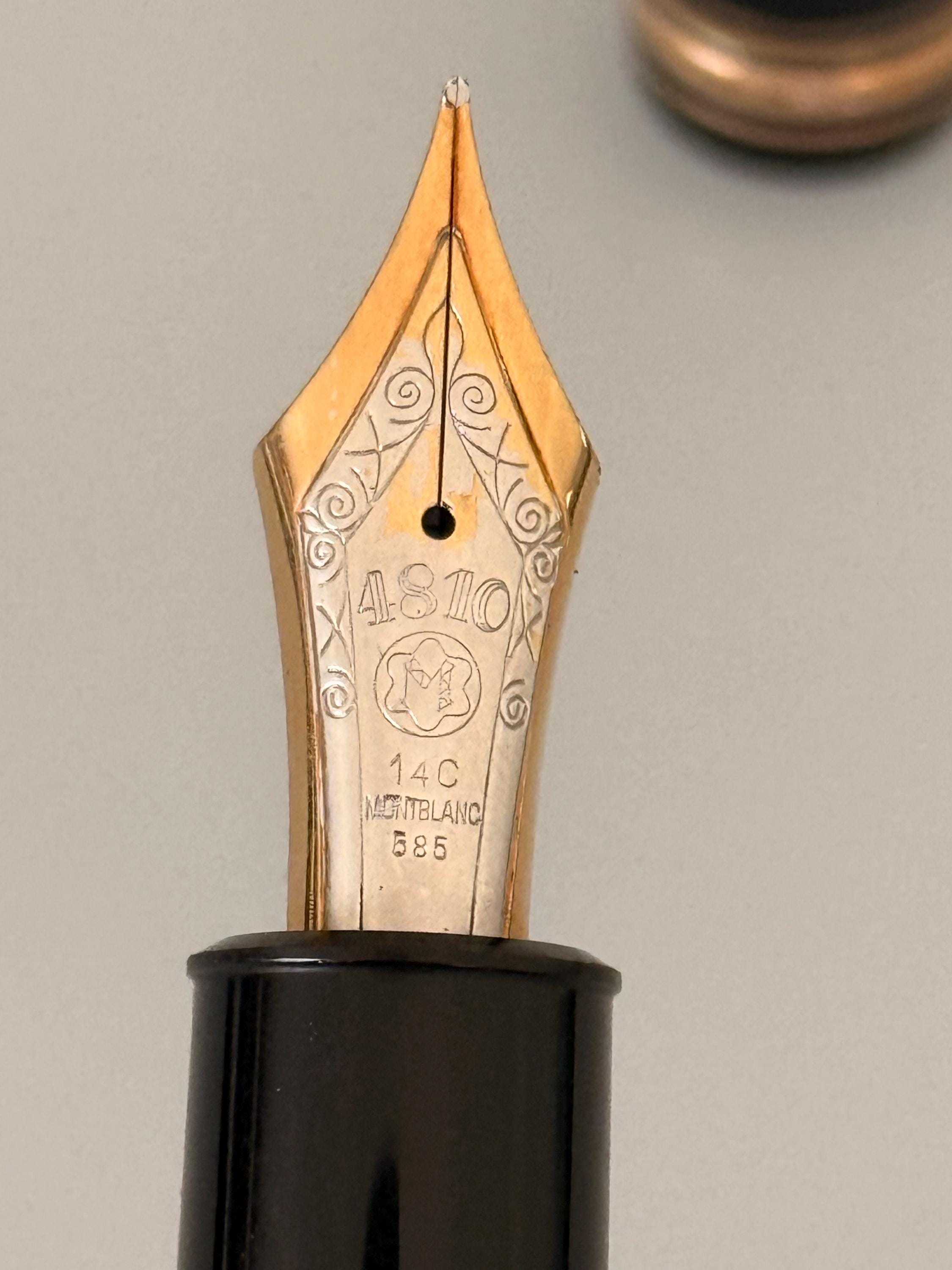 Montblanc Meisterstück 149 Fountain Pen 14K Gold Nib Never Inked