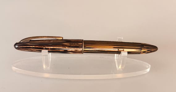 Buy Sheaffer Lifetime Fountain Pen - Brown Stripe Celluloid - 14K