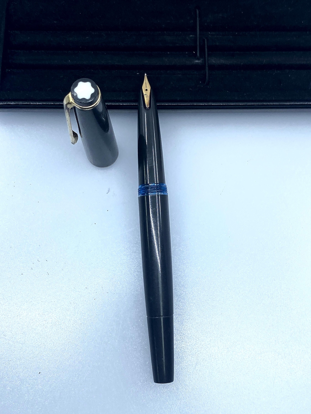 Mont Blanc No.32 万年筆 14金 Montblanc 32 Fountain Pen – 1959 Vintage, 14K Gold Inlaid Nib