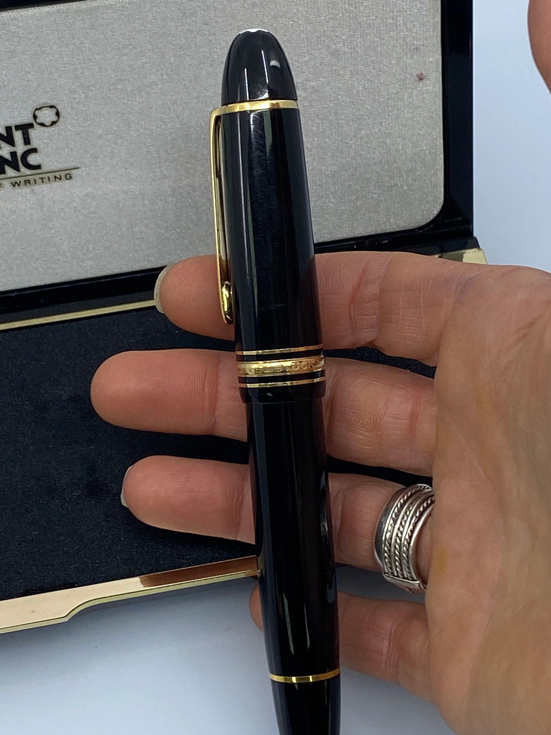 Montblanc Meisterstück 149 Fountain Pen 14C 585 Gold Nib Black