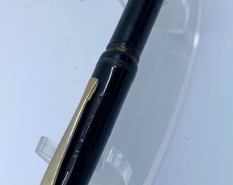 モンブラン ジュニア 622、585 ゴールド ペン先、1970 年、ブルー