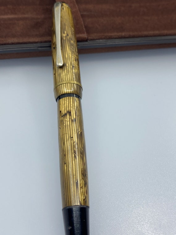 Montblanc 420 Wiese, Vintage Fountain Pen From the 1950s, Brown