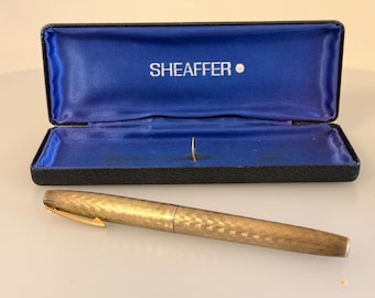 Montblanc Noblesse Vintage 20K Gold Plated 1147 Fountain Pen, 14K