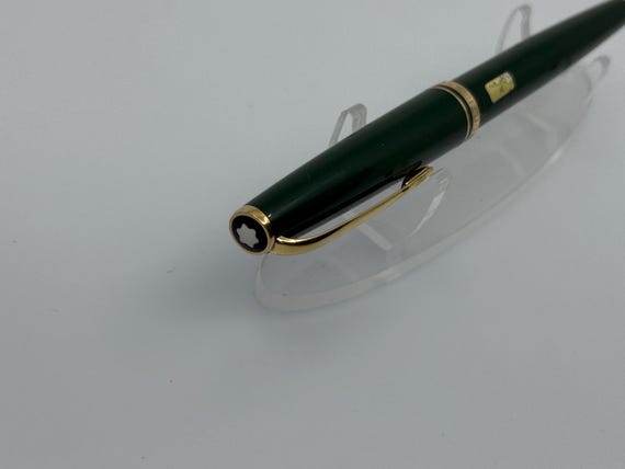 Montblanc Generation Fountain Pen – Green Resin & Gold Trim – 14k