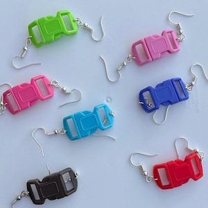 Buckle Earrings: Funky Lightweight Earrings