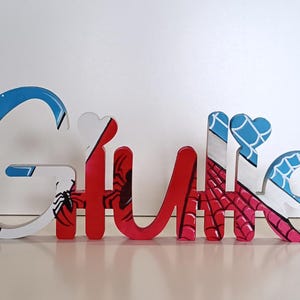 scritta nome personalizzata in legno, scritta decorativa, regalo bambino, lettere di legno, decorazione cameretta , nomi 3D , compleanno
