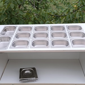 Wooden cart, Mobile folding cart, deli cart, snack cart, events, Catering snack cart, pop-up cart.