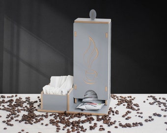 porta cialde caffè dispenser contenitore organizer per macchina caffè